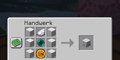Craftingrezept Aufzugsblock